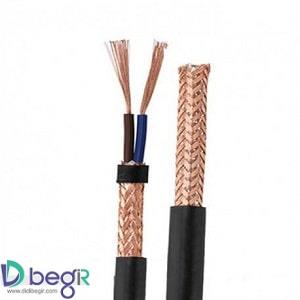 کابل افشان شیلد دار سایز 1 در 2